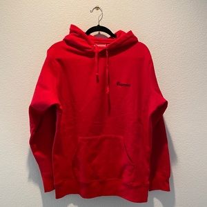 Red Supreme Hoody